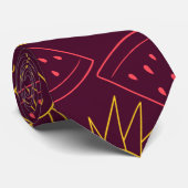 Cravate Fruit motif transparent | motif de surface de frui (Roulé)