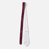 Cravate Fruit motif transparent | motif de surface de frui (Dos)
