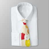 Cravate Fruit Pattern (Attaché)
