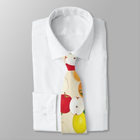 Cravate Fruit Pattern (Attaché)
