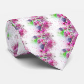 Cravate Fruits d'eau de framboise de Blackberry Abstrait (Roulé)