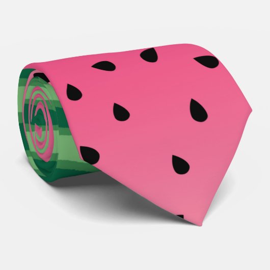 Cravate Fruits d'été de la pastèque (Roulé)
