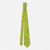 Cravate Fruits tropical d'été Kiwi vert (Dos)