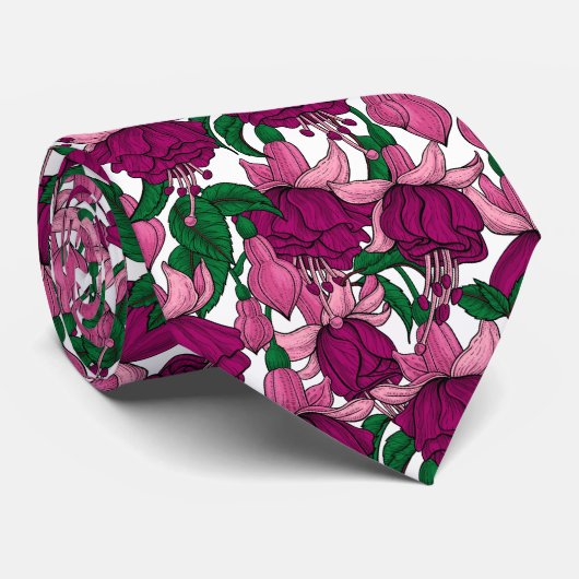 Cravate Fuchsia (Roulé)