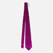 Cravate Fuchsia Hot rose Élégant Mariage formel (Dos)