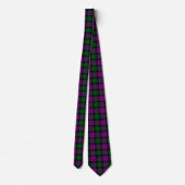 Cravate Fuchsia Plaid et les Dons Hommes Verts pour lui (Dos)