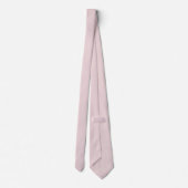 Cravate Fuchsia Poudre Uni Couleur (Dos)
