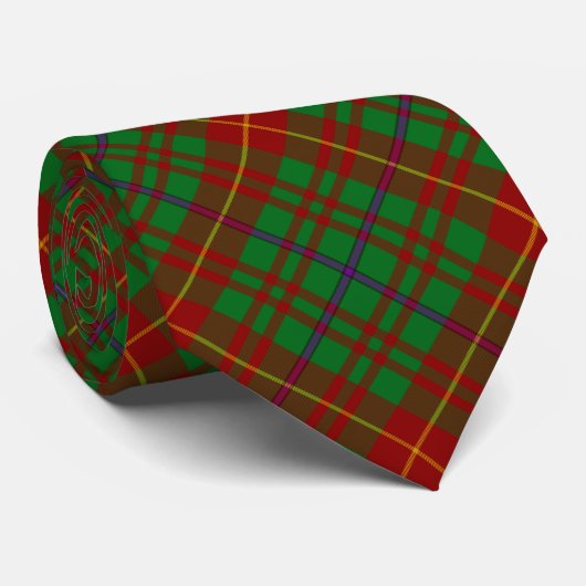 Cravate Fulton Tartan (Roulé)