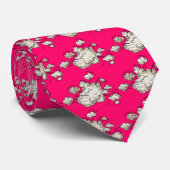 Cravate Fumée de dessin (Roulé)