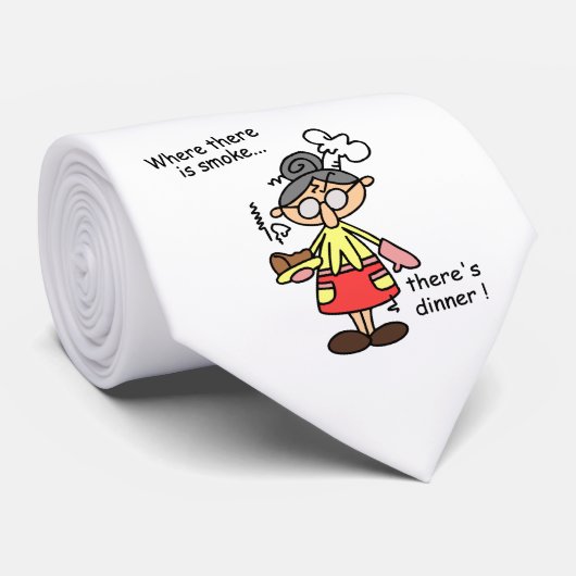 Cravate Fumée et T-shirts et cadeaux de dîner (Roulé)