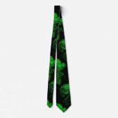 Cravate Fumée verte (Dos)
