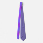 Cravate Fun Bright Summer Neon Bleu et Violet rayures (Dos)