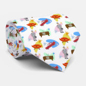 Cravate Fun Deluxe Swanky Life 60 Motif  (Roulé)