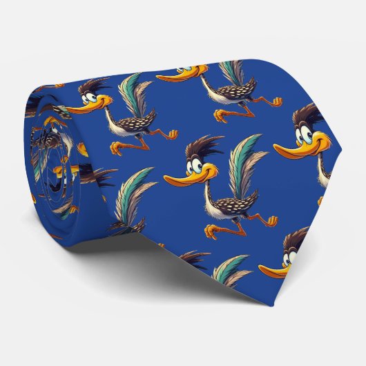Cravate Fun Roadrunner Tie (Roulé)