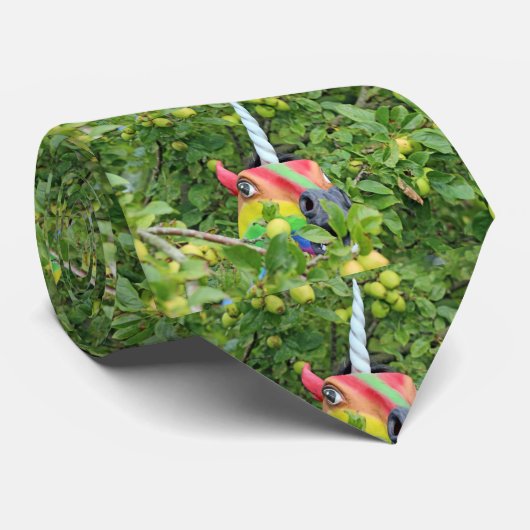 Cravate Fun Unicorn Cravate! (Roulé)