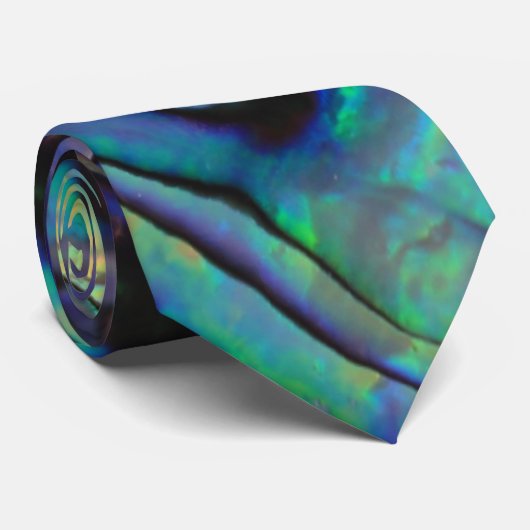 Cravate funèbre de la coquille d'Abalone paua (Roulé)