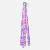 Cravate Funky Bohème Électique Groovy Mosaïque Quirky Spri (Devant)