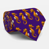 Cravate Funny Halloween Seahorse (Roulé)