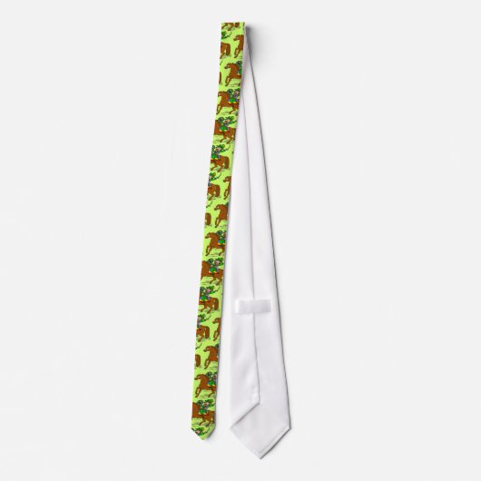 Cravate Funny Lepre Khan St Patrick's Day Leprechaun Humou (Dos)