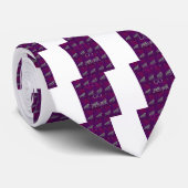 Cravate Funny Lets Go Zebra Hakuna Matata motif Design Co (Roulé)