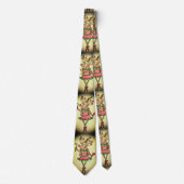 Cravate Funny Reindeer  Men’s Christmas Tie (Devant)