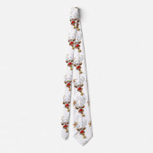 Cravate Funny Reindeer Peeking Christmas Meme  (Dos)