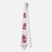 Cravate Funny Romantic Sloth - Smile - Add Your (Devant)