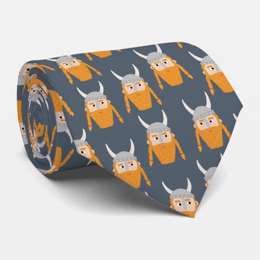 Cravate Funny Viking (Roulé)