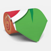 Cravate Funy peach (Roulé)