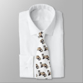 Cravate Furet aux pieds noir (Attaché)