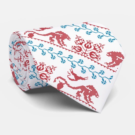 Cravate Fusion folklorique étrangère (Roulé)