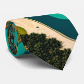 Cravate Futuristic Marshlands (Roulé)