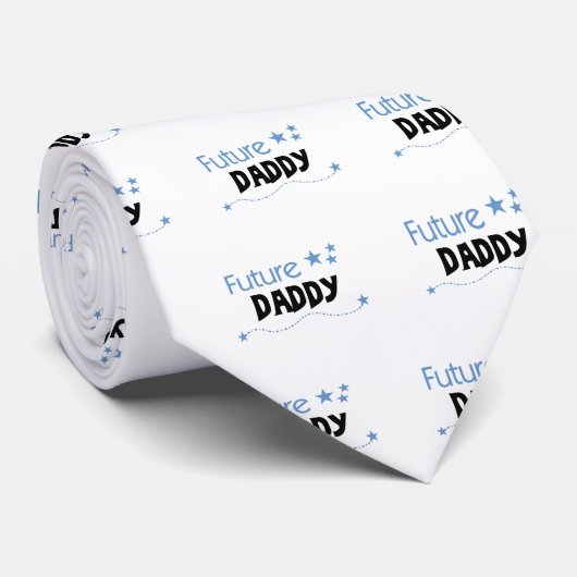 Cravate Futurs T-shirts et cadeaux Daddy (Roulé)