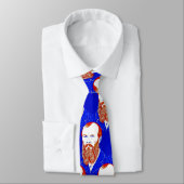 Cravate Fyodor Dostoevsky - Style géométrique élégant (Attaché)
