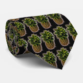 Cravate gaie d'ananas (Roulé)