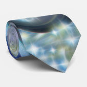 Cravate Galaxie bleue (Roulé)