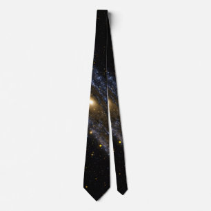 Cravate GALAXIE d'ANDROMEDA (espace extra-atmosphérique)
