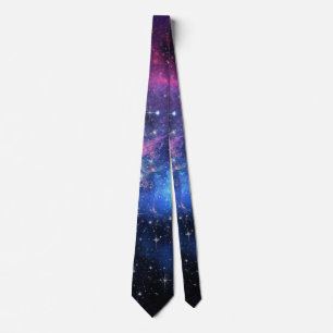 Cravate Galaxie, Univers, Étoiles, Motif cadeau spatial