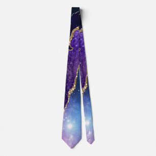 Cravate Galaxy Agate Series Design