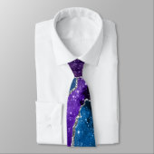 Cravate Galaxy Agate Series Design 16 (Attaché)