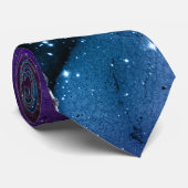 Cravate Galaxy Agate Series Design 16 (Roulé)