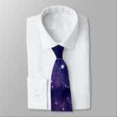 Cravate Galaxy Exterspace Starry Night Sky Nasa (Attaché)