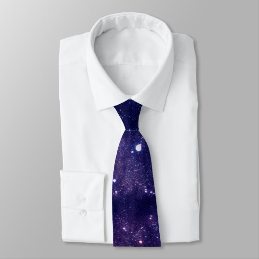 Cravate Galaxy Exterspace Starry Night Sky Nasa (Attaché)
