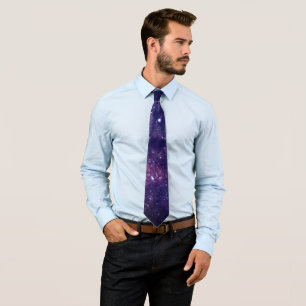 Cravate Galaxy Exterspace Starry Night Sky Nasa