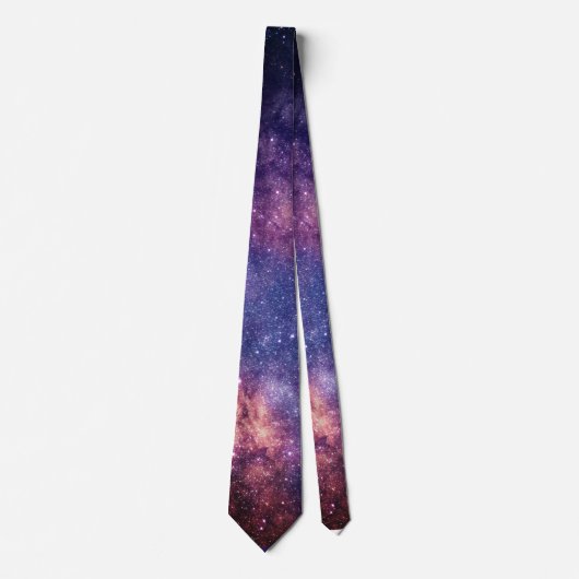 Cravate Galaxy Exterspace Starry Night Sky Nasa Nec (Devant)