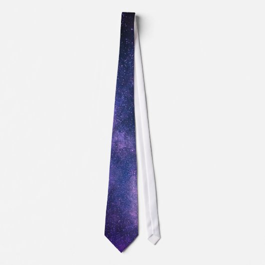 Cravate Galaxy Exterspace Starry Night Sky Nasa Nec (Devant)