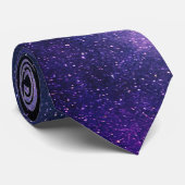Cravate Galaxy Exterspace Starry Night Sky Nasa Nec (Roulé)