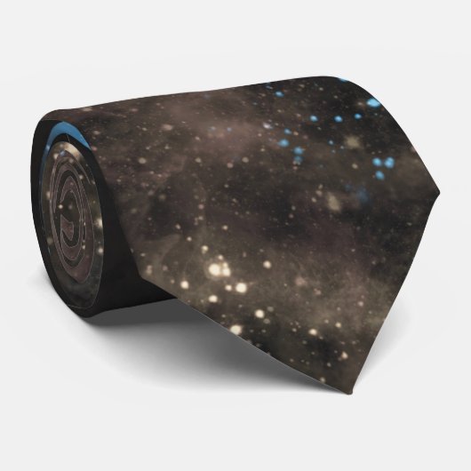 Cravate Galaxy Nebula Planet Hubble Télescope Photographie (Roulé)