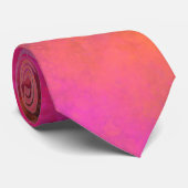 Cravate Galaxy Paint Effet Splatz rose & violet (Roulé)