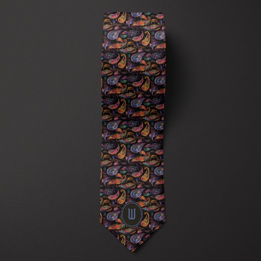 Cravate Galaxy Skies Paisley